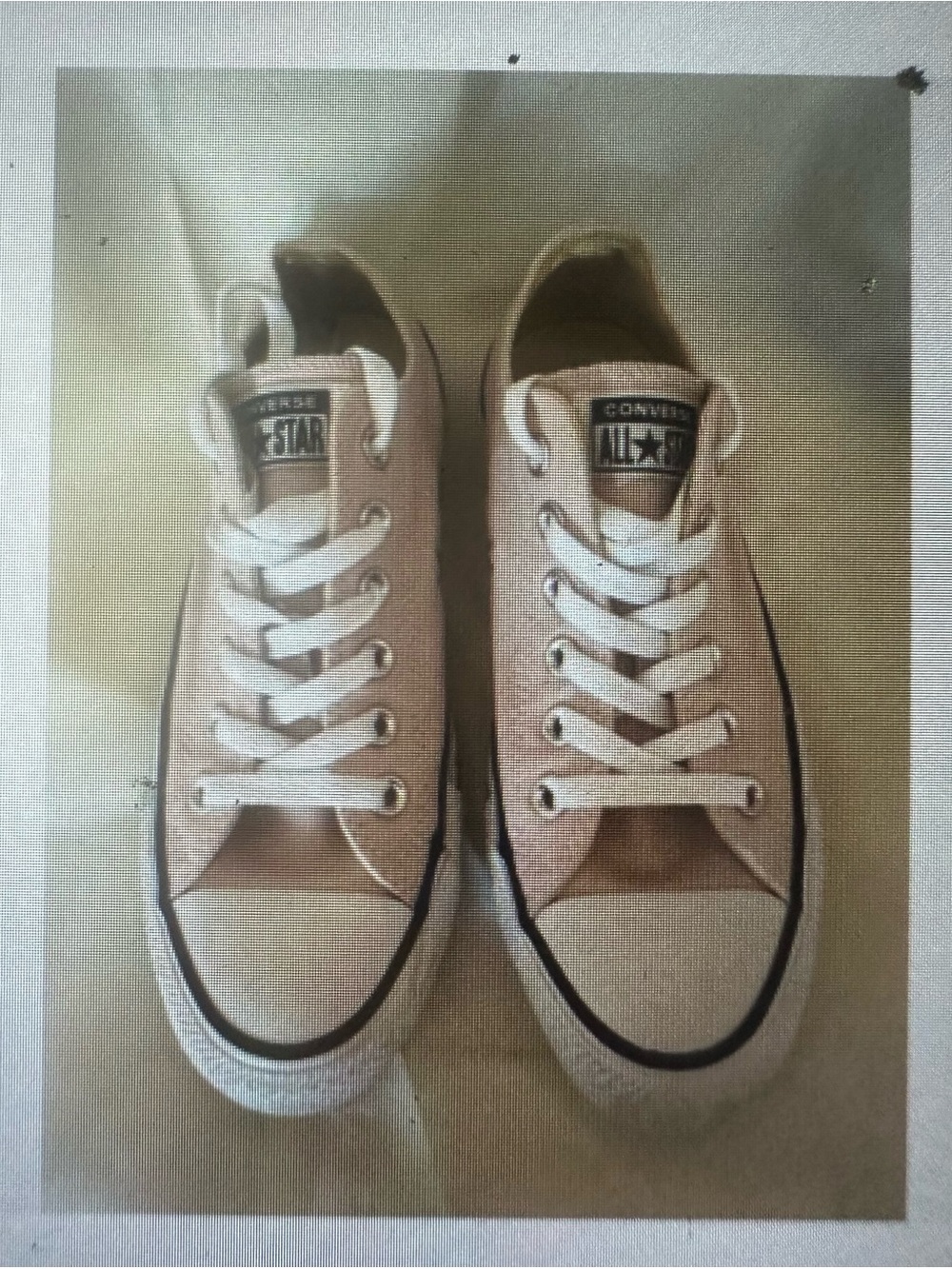 Converse Low Top Sneakers in Light Pink 7.5